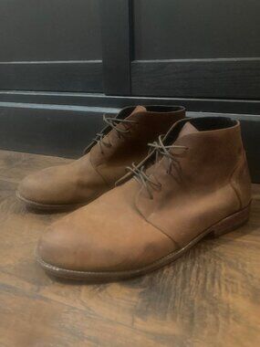 Nisolo Tobacco Brown Leather Boots